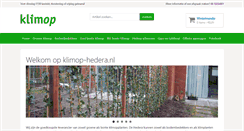 Desktop Screenshot of klimop-hedera.nl